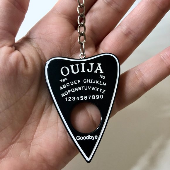Handmade Ouija Planchette Keychains - Picture 4 of 7